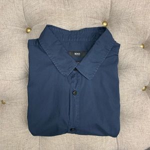 HUGO BOSS Short sleeve button up shirt size XL GUC